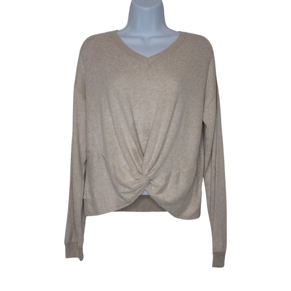 SO Women's Cozy Canvas Junior Knit Top V -neck Sweater SIZE S | NEW - Picture 3 of 8